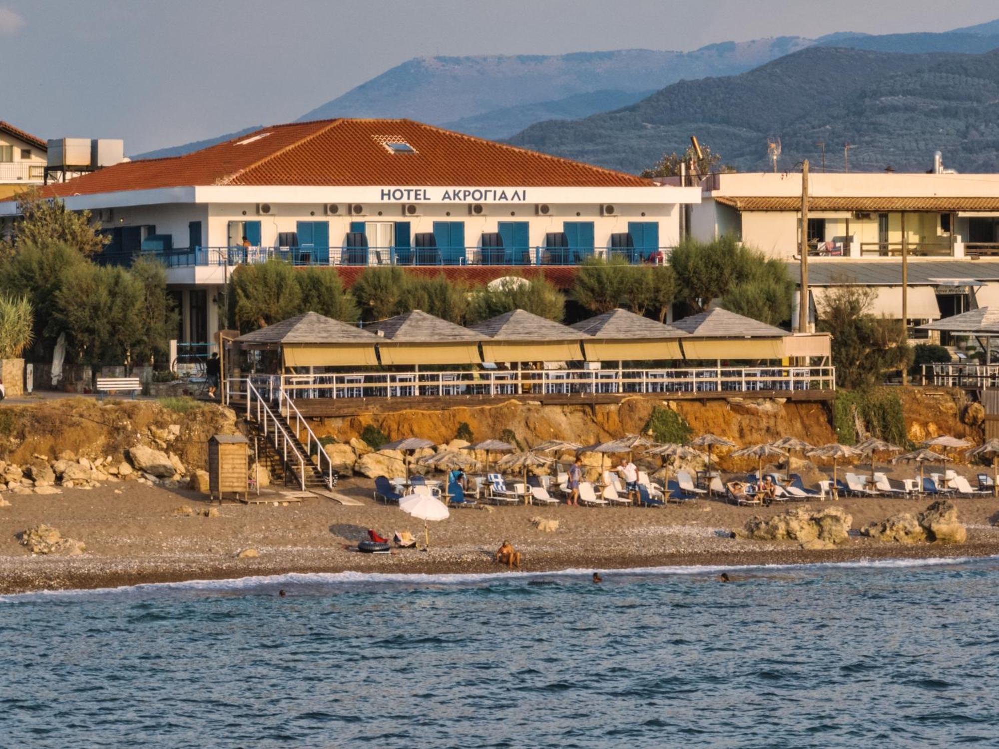 Ακρογιάλι Ξενοδοχείο Κυπαρισσία Εξωτερικό φωτογραφία